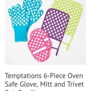 Temptations 6 piece everyday cooking essential set. Size Large